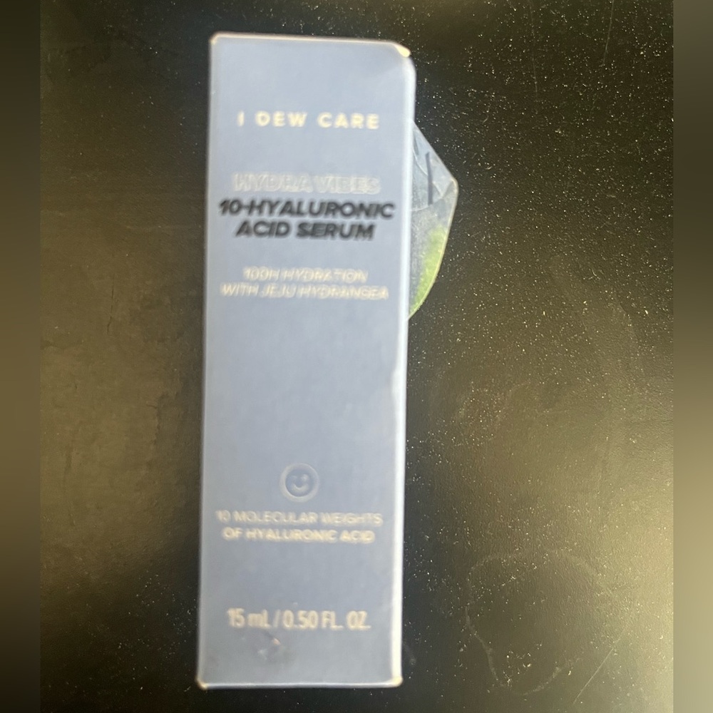 I Dew Care Blue Hyaluronic Acid Serum new bottle 0.50 fl oz - Picture 2 of 2